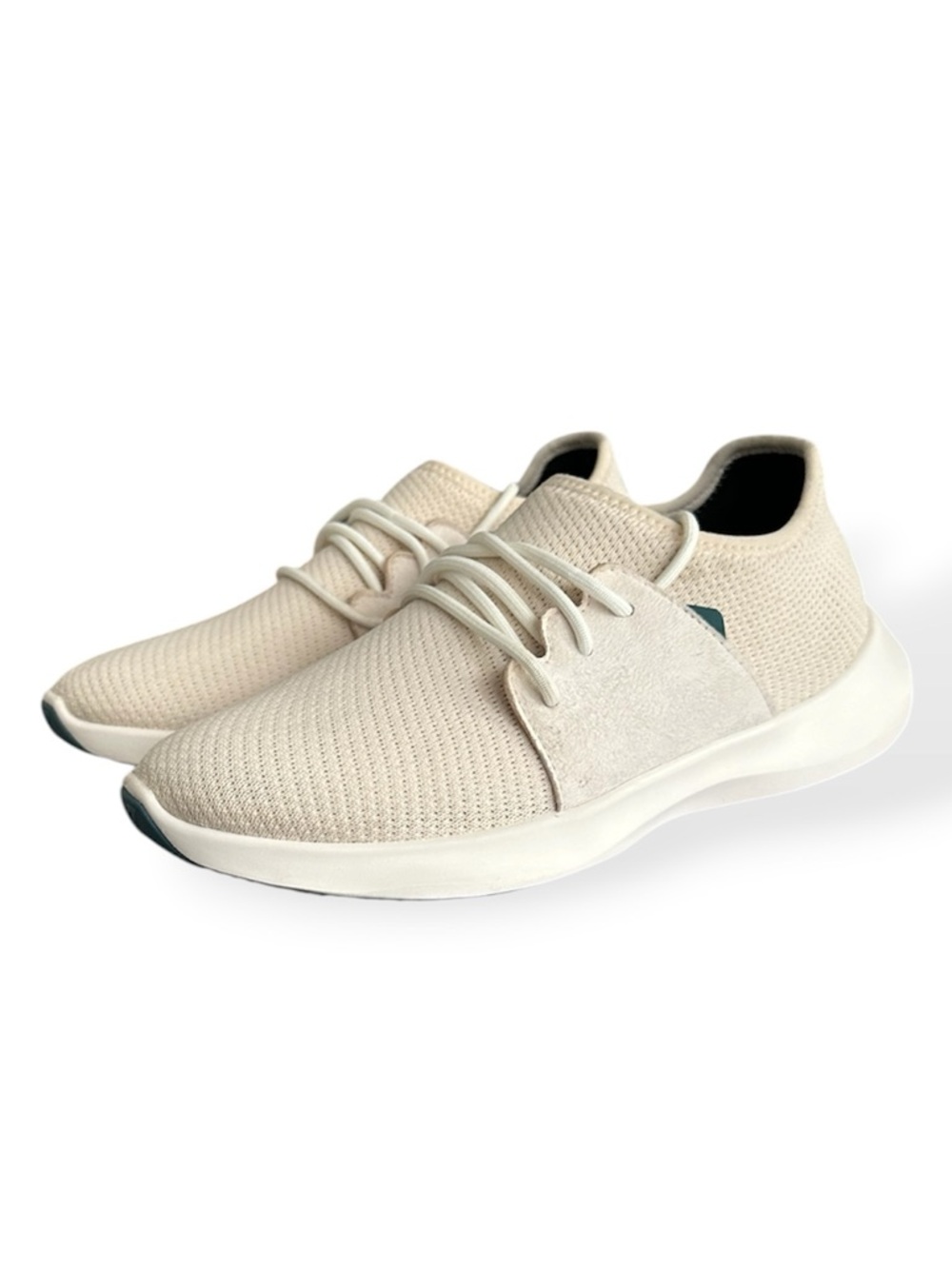 Vessi Women’s Everyday Classic Waterproof Sneakers Cream Beige Size 8